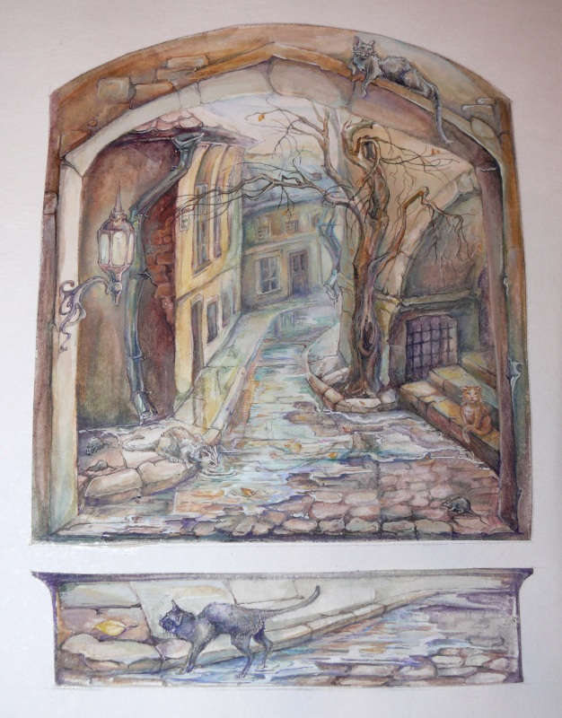 Кошки. Проект шкатулки.