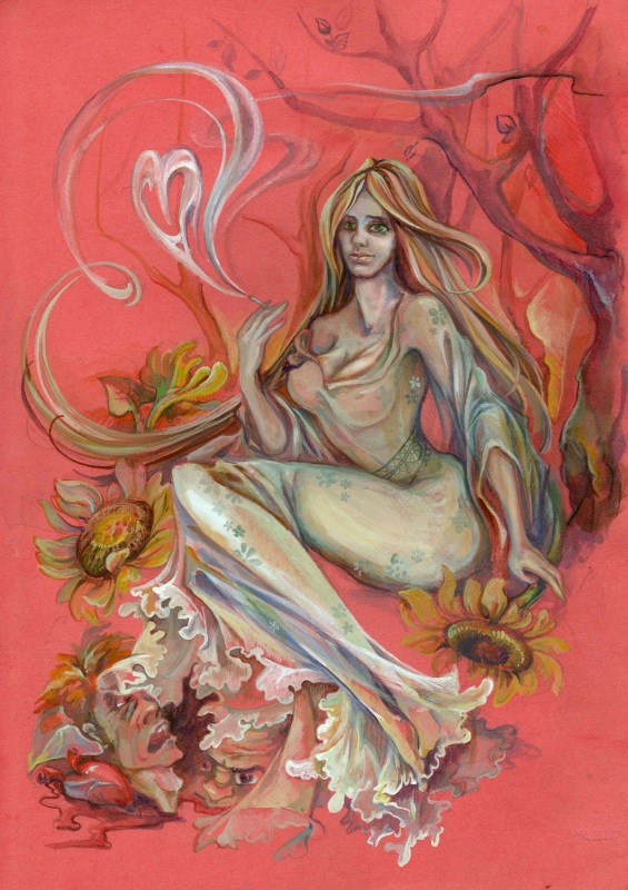 Воздух. Прекрасная Нимфа (разные  ...