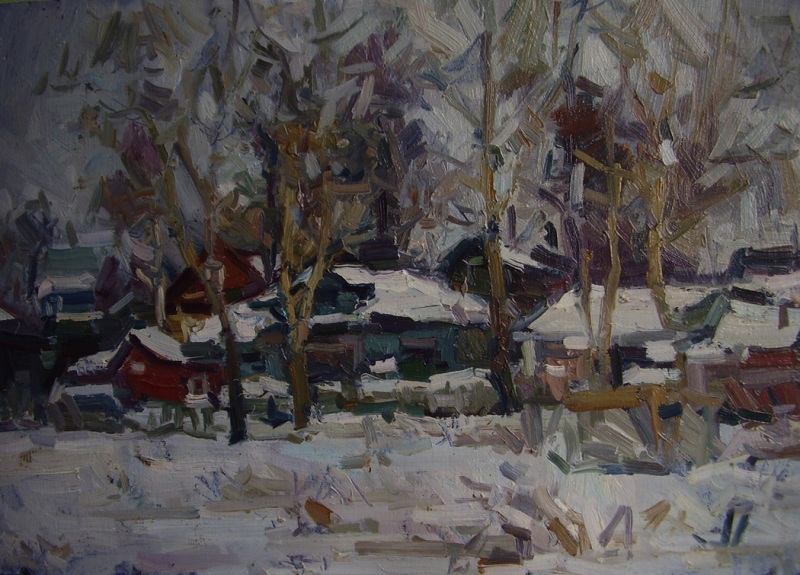 Деревенский пейзаж