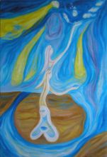 Воду в руках несла