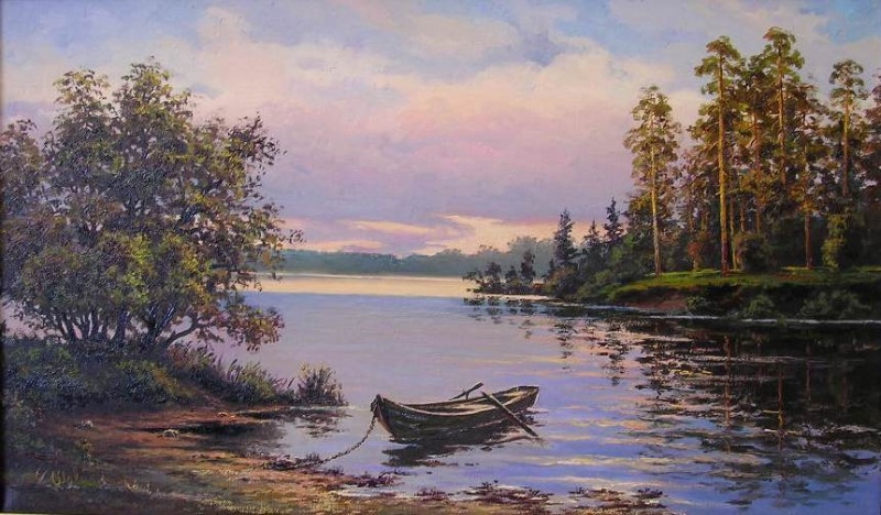 Вечер на реке