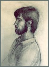 Портрет Музыканта альтиста Кирилла. ...