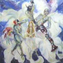 Ангел с золотой россыпью