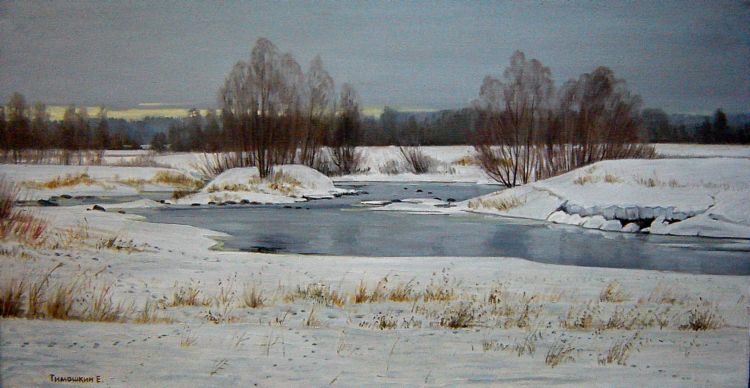 Река вскрылась