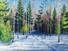 Март в лесу