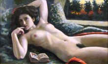 рассветная обнаженная