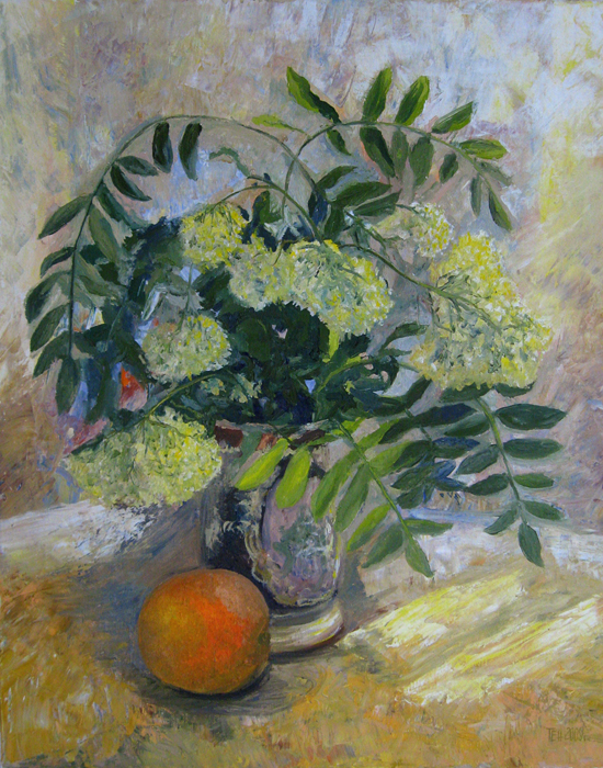 Весенняя рябина. 