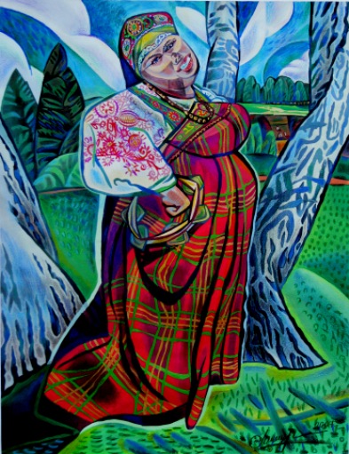 Ай лю-ли лю-ли стояла...