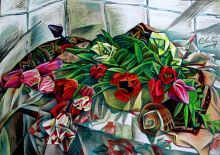 Букет тюльпанов.