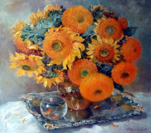 Подсолнухи