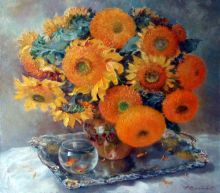 Подсолнухи