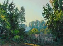 Вечер на огородах