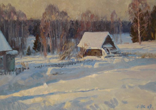 Февральские тени