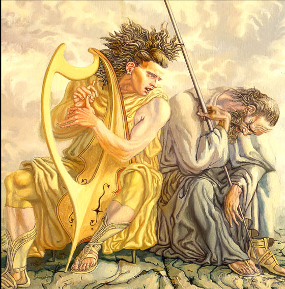 Давид и Саул