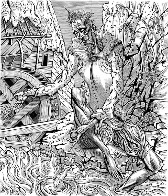 Дон Кихот и водяные мельницы