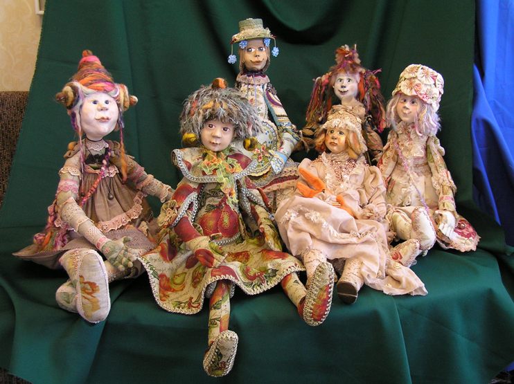 Куклы будуарные 2009г.