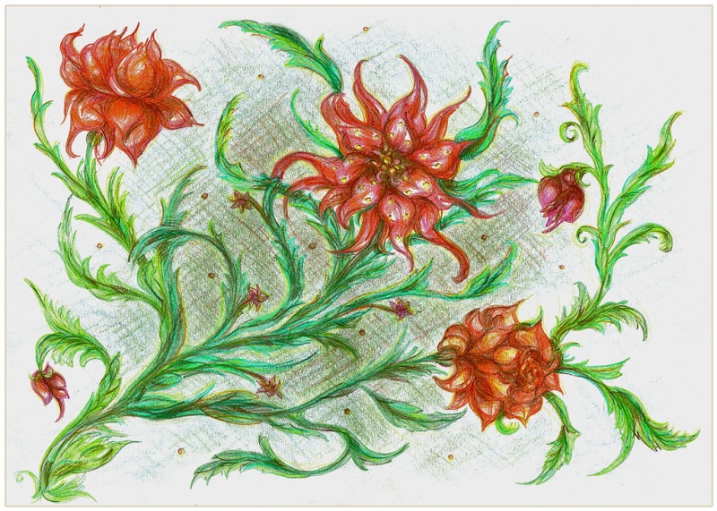 Цветочные узоры