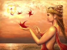 Выпускаю Деми-птиц