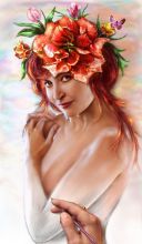 Он меня нарисовал