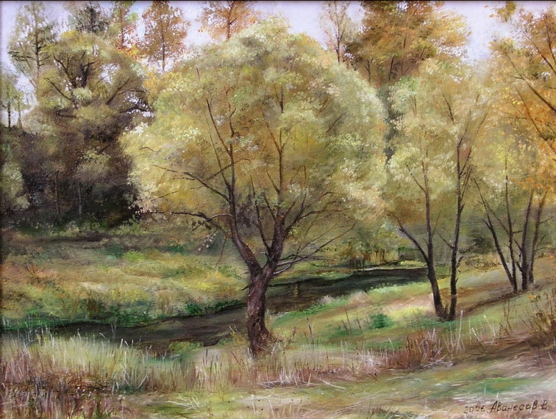 Осенний пейзаж в Троицком