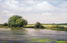 Осенний пейзаж. Пруд в Шишкино