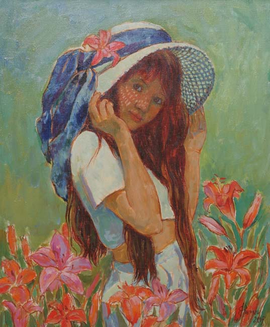 Девочка в шляпе