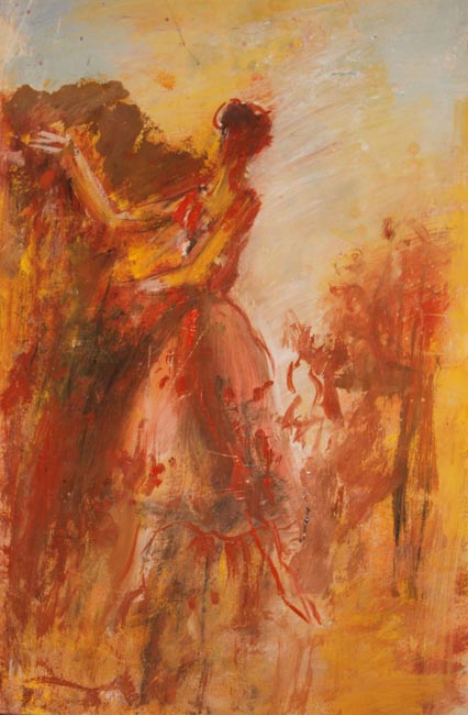 Красная балерина