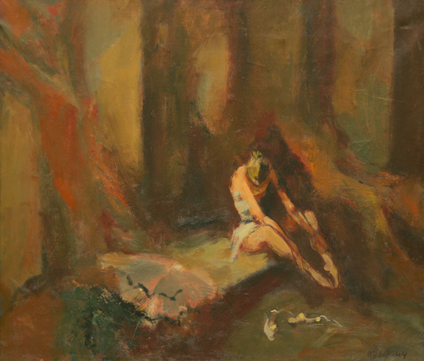 Уставшая балерина