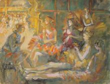 Балерины за кулисами