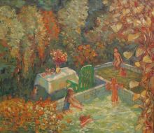 Дети в бассейне