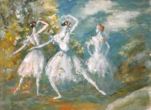 Голубые балерины