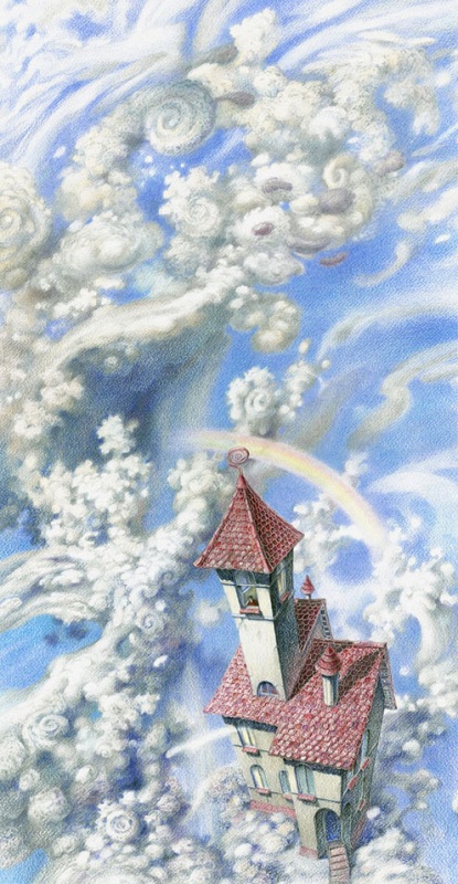 В СТРАНЕ ОБЛАКОВ. 2004, бумага, цв. ...