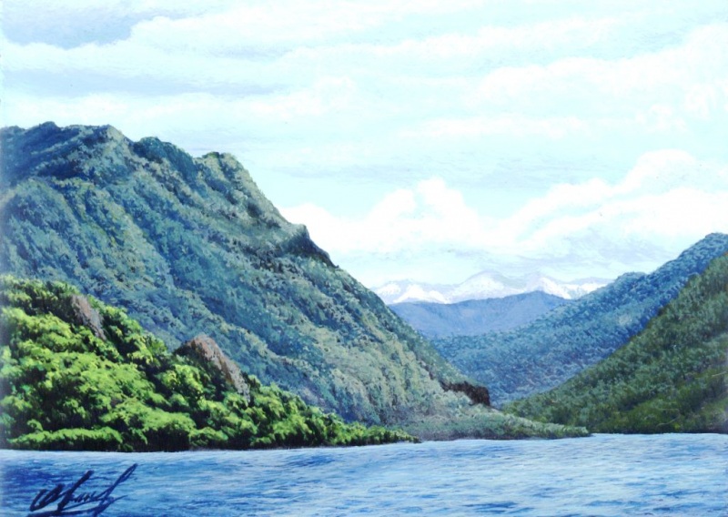 Телецкое озеро. Каменные врата