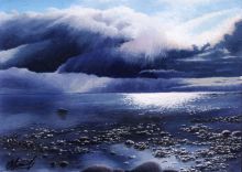 Тучи над заливом