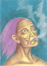 Дым, старуха