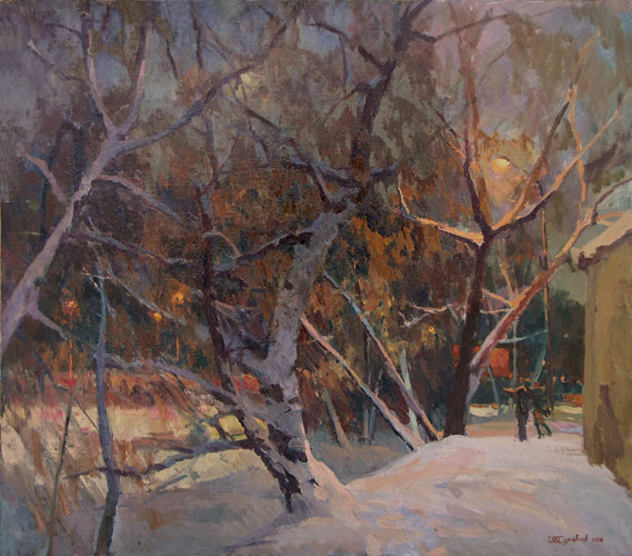 Поздним вечером