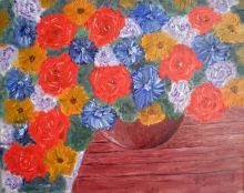 Большой букет.