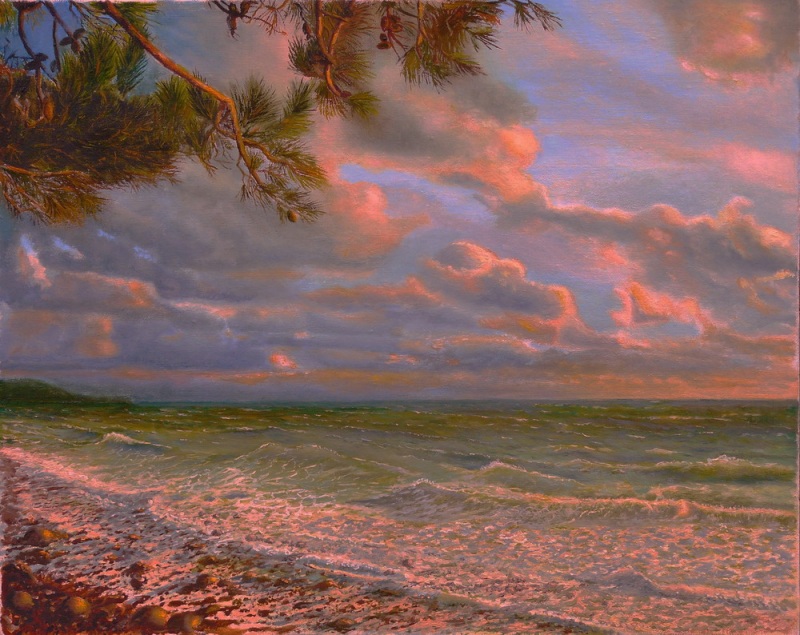 Вечер на Черном море.