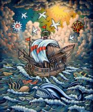 On waves under the sail