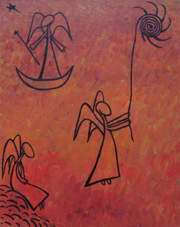 Наскальные ангелы