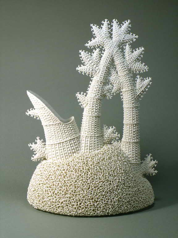 Зимняя сказка. декоративный кувшин.