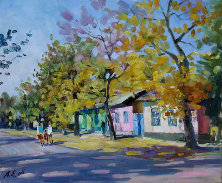 Улочка в Верном