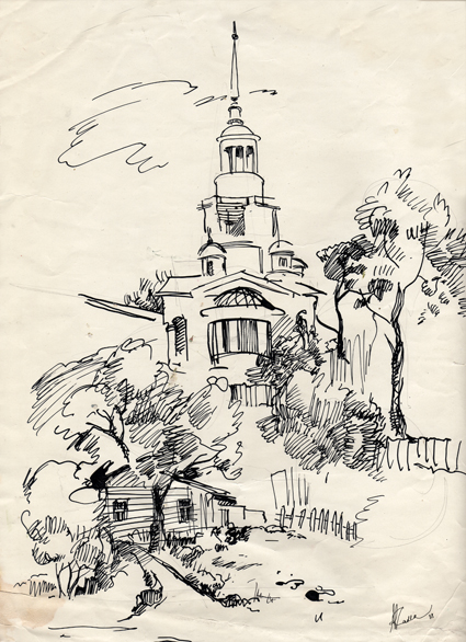 Torghok. Kirche  Торжок. Церковь