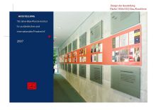 Design der Ausstellung  