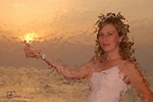 Maedchen mit der Sonne   