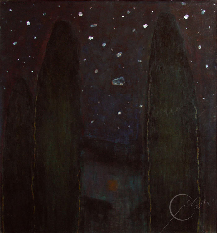 Кипарисы. Коктебель