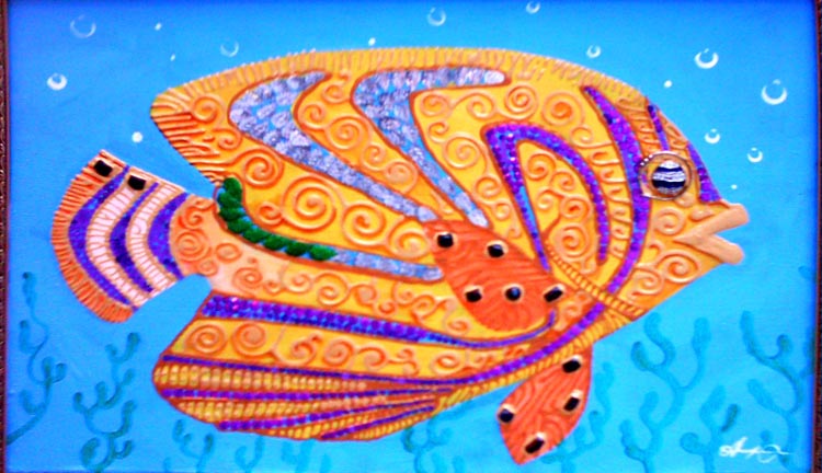 коралловая рыбка