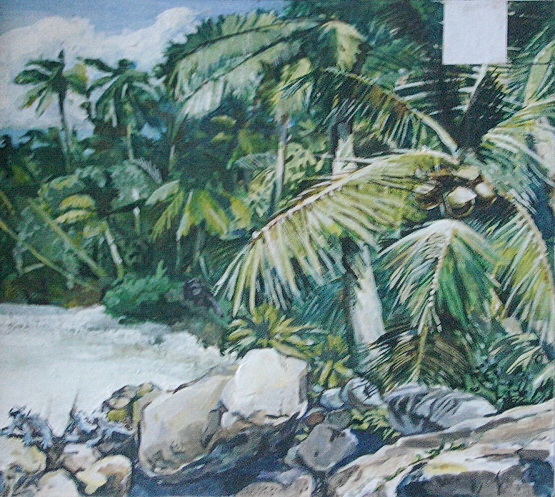 Эскиз к росписи 