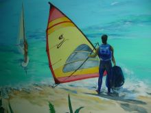 Монументальная роспись стен в центре  ...