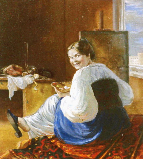 А, это ты... (автопортрет)